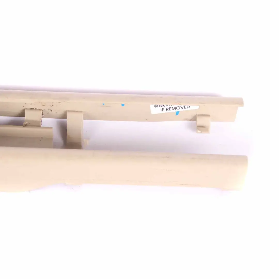  Front Seat Cover BMW F01 F02 F10 Left Rear Rail Cover Panel Oyster - SKU 9175077 - Part number 9175077