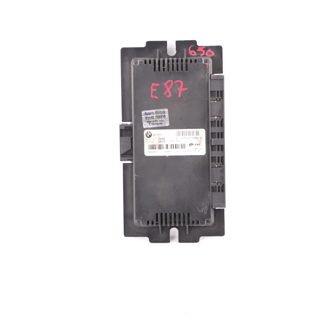 BMW E87 ECU Lichtregeleenheid Module Voetruimtemodule PL2 FRM II 9175650