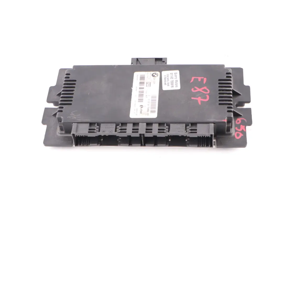 BMW E81 NSW Steuergerät Lichtkontrollmodul Einheit PL2 FRM II - SKU 9175650-1 - Teilenummer 9175650