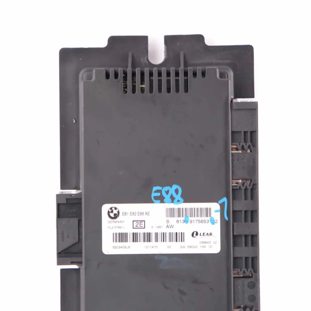 BMW E88 Xenon Footwell Light Control Module Unit PL2 FRM II Lear - SKU 9175653-1 - Part number 9175653