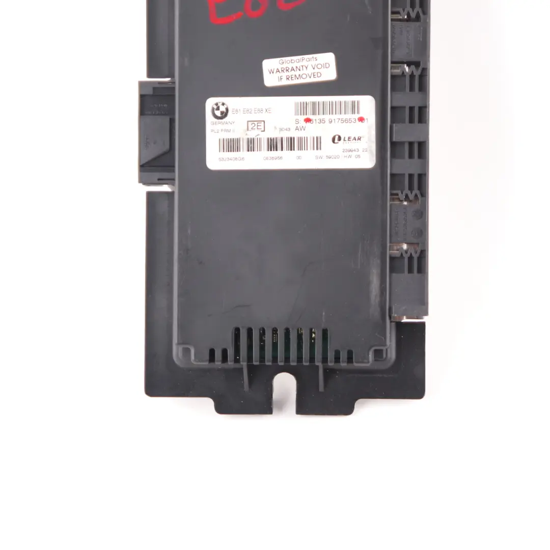 Footwell Light Control Module Unit PL2 FRM II Lear to BMW E82 Xenon with Part number 9175653 BMW E82 Xenon Footwell Light Control Module Unit PL2 FRM II Lear - SKU 9175653-2 - Part number 9175653