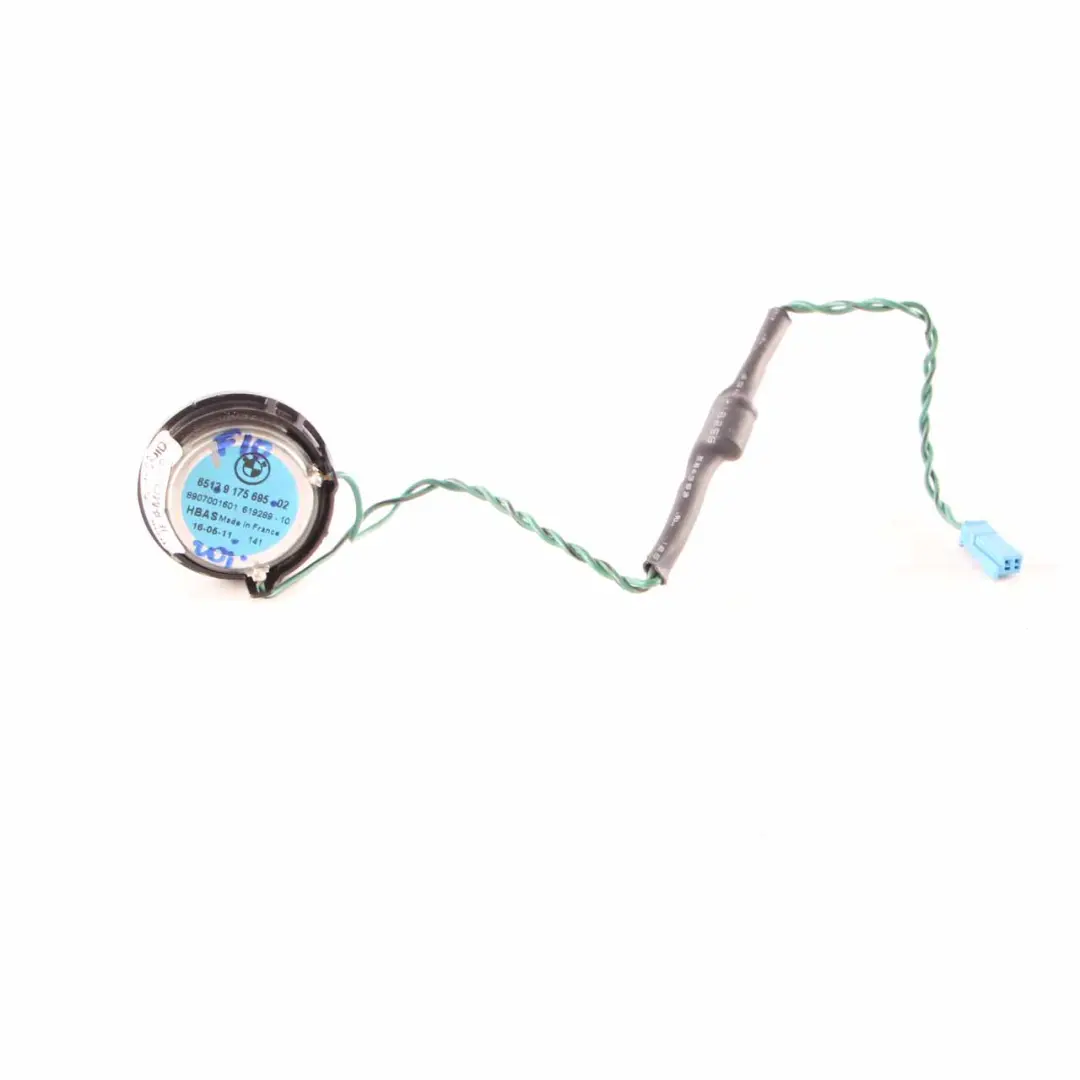 Tweeter Speaker BMW F10 F11 Front Door Loudspeaker Audio Speaker to with Part number 9175695 Tweeter Speaker BMW F10 F11 Front Door Loudspeaker Audio Speaker - SKU 9175695 - Part number 9175695