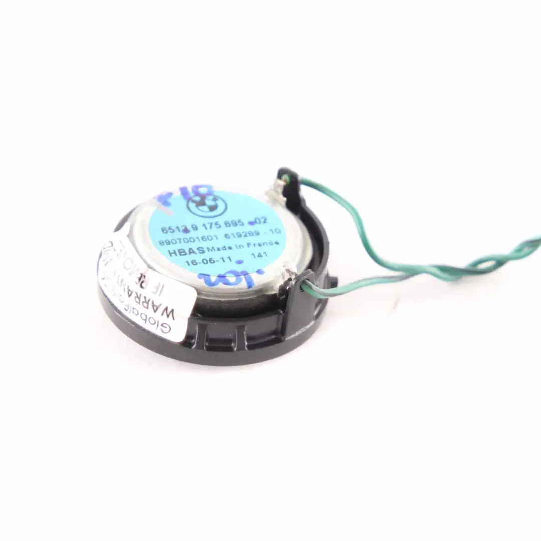 Tweeter Speaker BMW F10 F11 Front Door Loudspeaker Audio Speaker  - SKU 9175695 - Part number 9175695