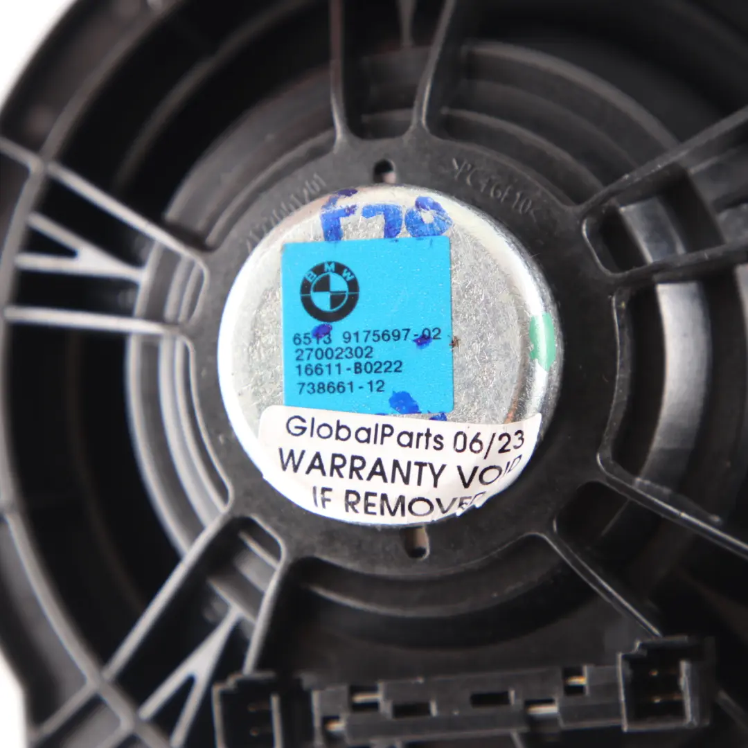 BMW F10 F11 Front Speaker Door Left Right HIFI Audio Mid Range - SKU 9175697 - Part number 9175697