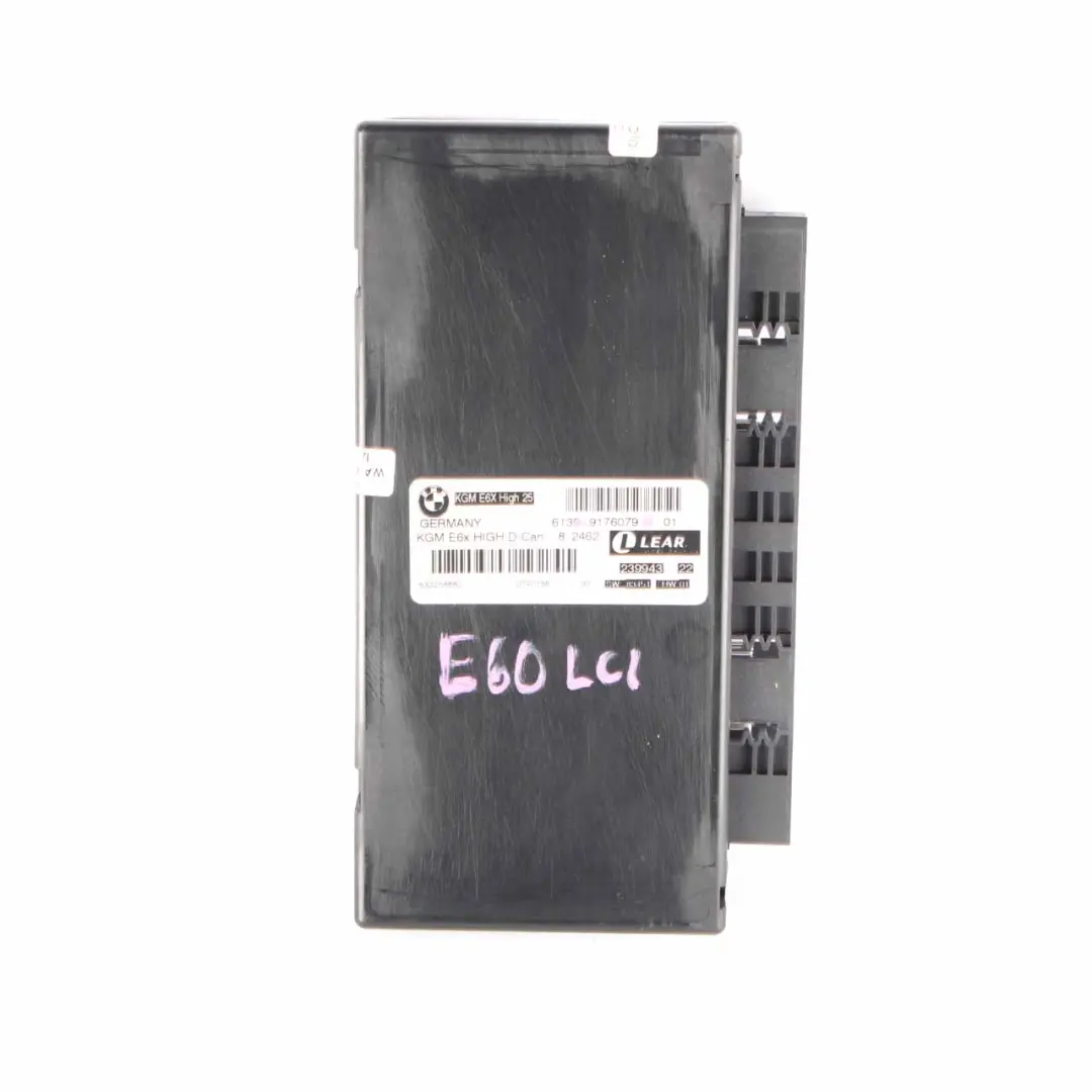 BMW E60 E64 LCI Body Gateway Module ECU Control Unit KGM E6X High D-Can - SKU 9176079 - Part number 9176079