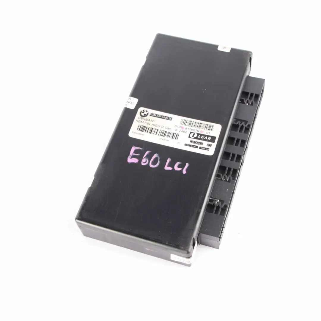BMW E60 E64 LCI Body Gateway Module ECU Control Unit KGM E6X High D-Can - SKU 9176079 - Part number 9176079