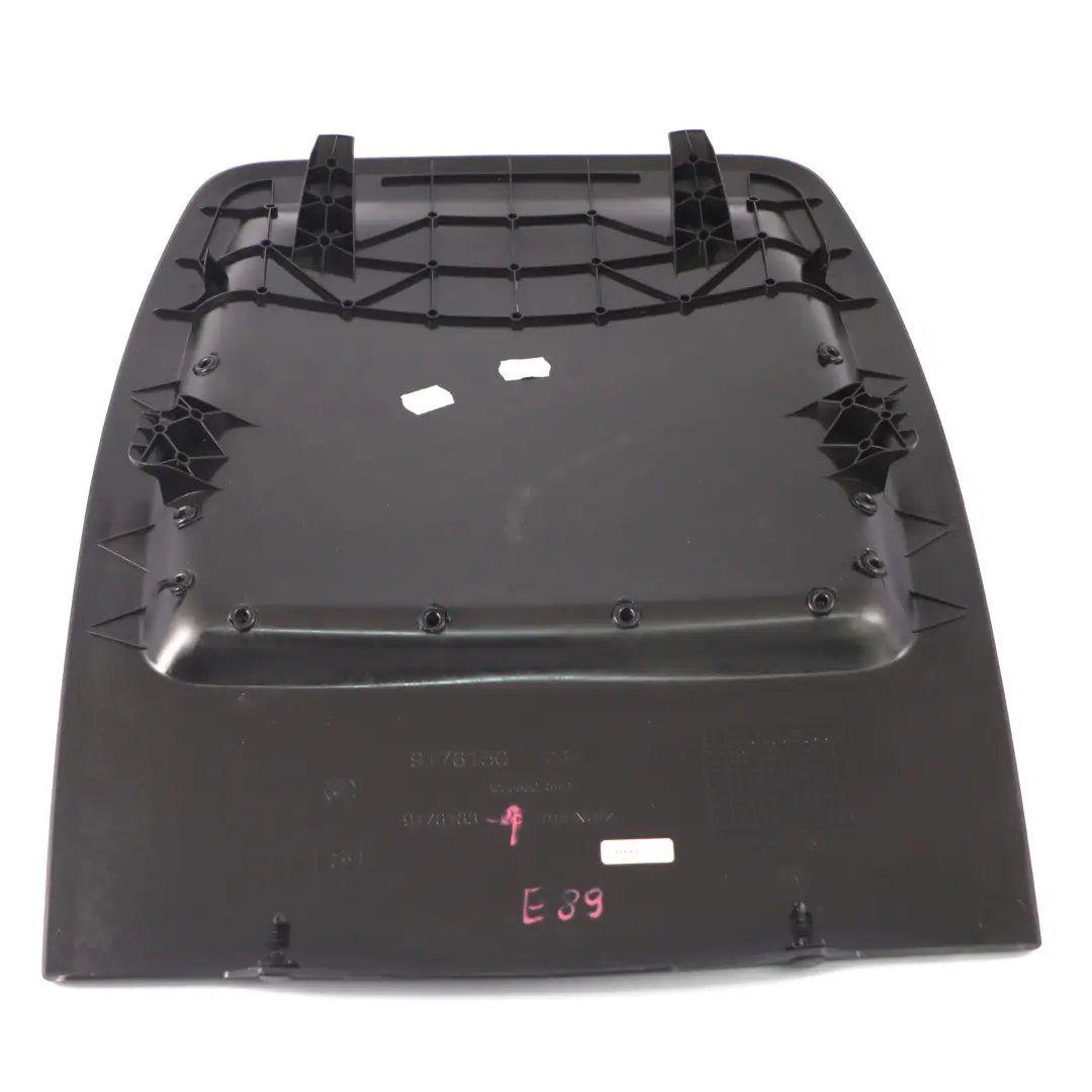 BMW Z4 E89 Schienale anteriore Telaio posteriore copertura sedile nero - SKU 9176163-1 - Numero di parte 9176163