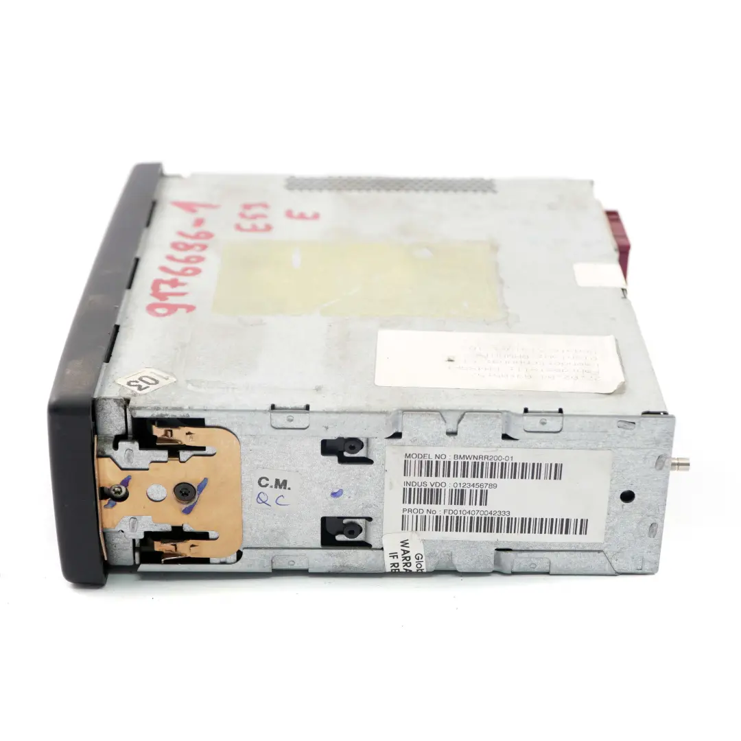 DVD GPS Navigation System Computer Unit DAMAGE para BMW X3 X5 E46 E53 E83 Mini R50 con número de pieza 9176686 BMW X3 X5 E46 E53 E83 Mini R50 DVD GPS Navigation System Computer Unit DAMAGE - SKU 9176686-1 - Número de pieza 9176686