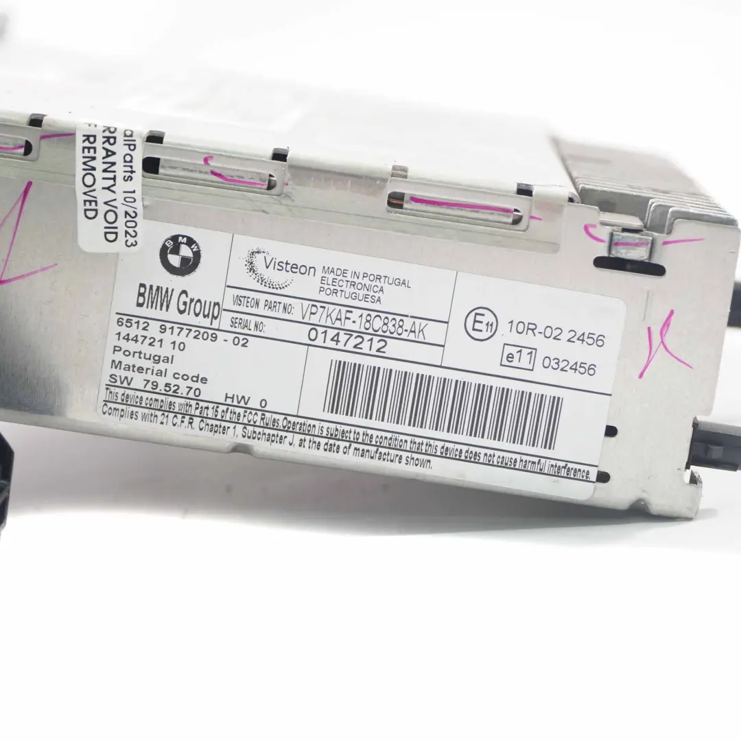  Radio Business CD BMW E81 E82 X1 E84 E87 E89 E90 E91 E92 Radio - SKU 9177209 - Part number 9177209