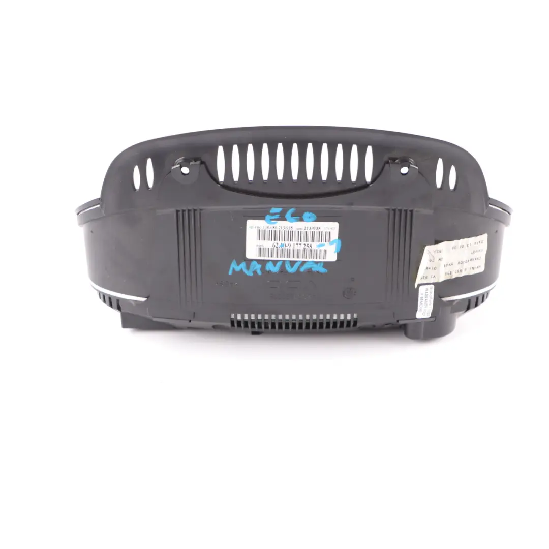  Instrument Cluster BMW E60 E61 Petrol Speedo Clocks Meter Manual - SKU 9177258-1 - Part number 9177258