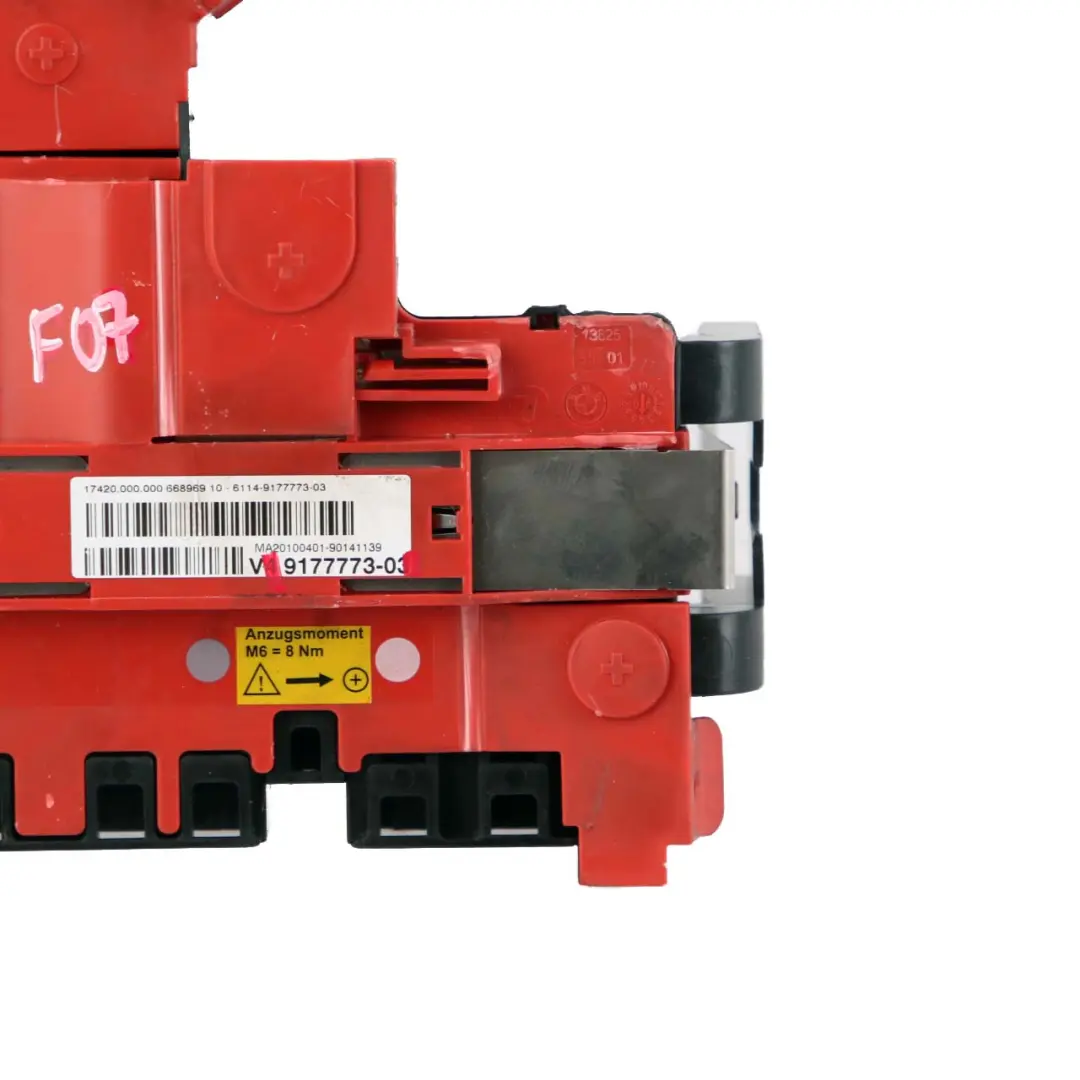 Batteria Alimentazione B Distribuzione Posteriore per BMW Serie 5 7 F01 F07 F10 F11 con numero di parte 9177773 BMW Serie 5 7 F01 F07 F10 F11 Batteria Alimentazione B Distribuzione Posteriore - SKU 9177773 - Numero di parte 9177773