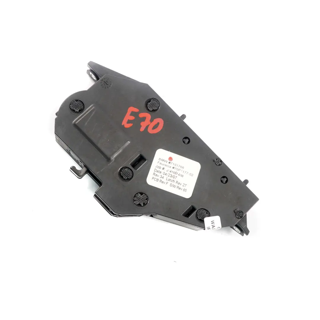 BMW X5 E70 Boîte à gants Mécanisme de verrouillage Loquet 7161766 - SKU 9177780-1 - Numéro de pièce 9177780