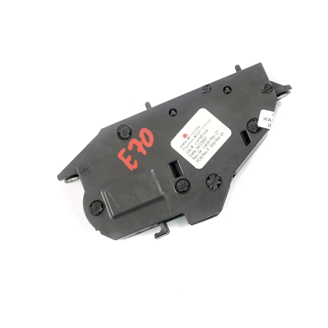 BMW X5 E70 Mechanizm Otwarcia Schowka - SKU 9177780 - Numer Części 9177780