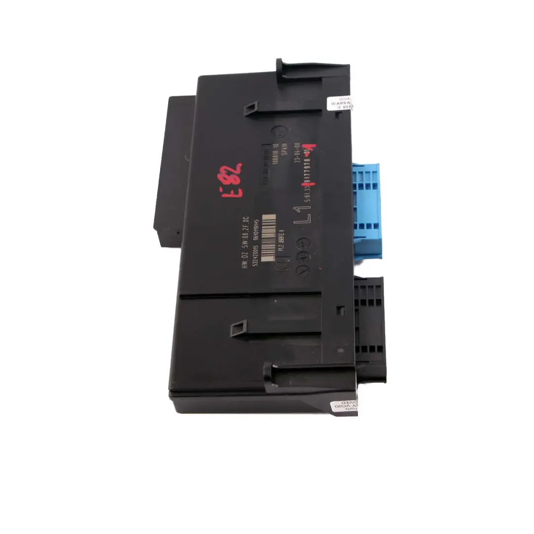 BMW E82 Coupe ECU Body Control Module Junction Box L1 PL2 JBBFE II - SKU 9177978-1 - Part number 9177978