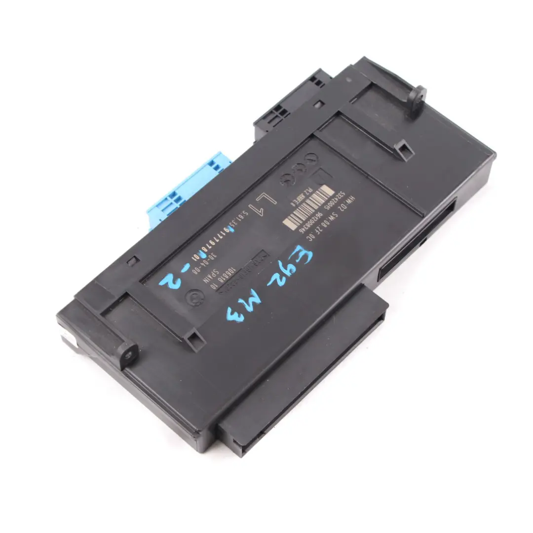BMW E92 M3 ECU Body Control Module Junction Box L1 PL2 JBBFE III - SKU 9177978-2 - Part number 9177978