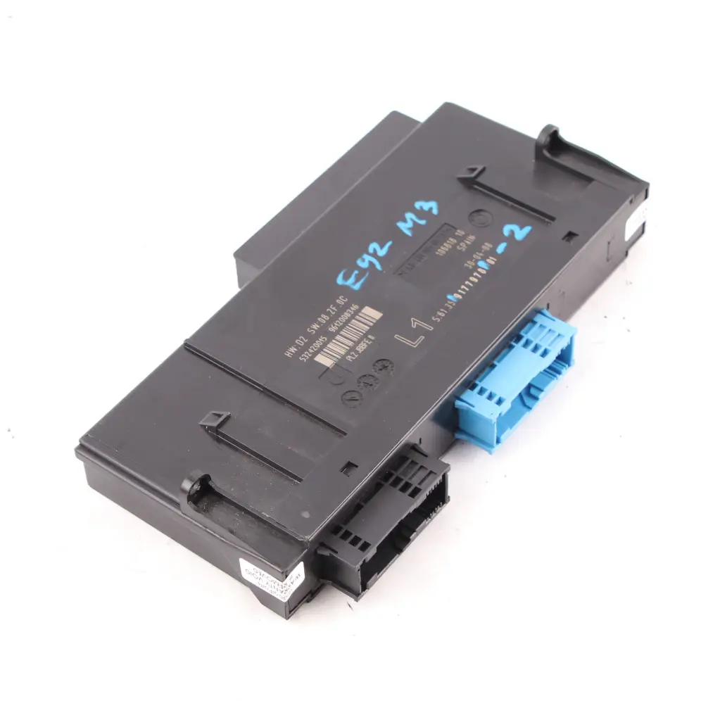 BMW E92 M3 ECU Body Control Module Junction Box L1 PL2 JBBFE III - SKU 9177978-2 - Part number 9177978