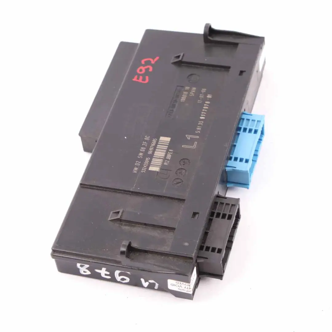 Ecu Modulo Controllo Corpo Scatola Giunzione L1 Pl2 Jbbfe per BMW E92 con numero di parte 9177978 BMW E92 Ecu Modulo Controllo Corpo Scatola Giunzione L1 Pl2 Jbbfe - SKU 9177978 - Numero di parte 9177978