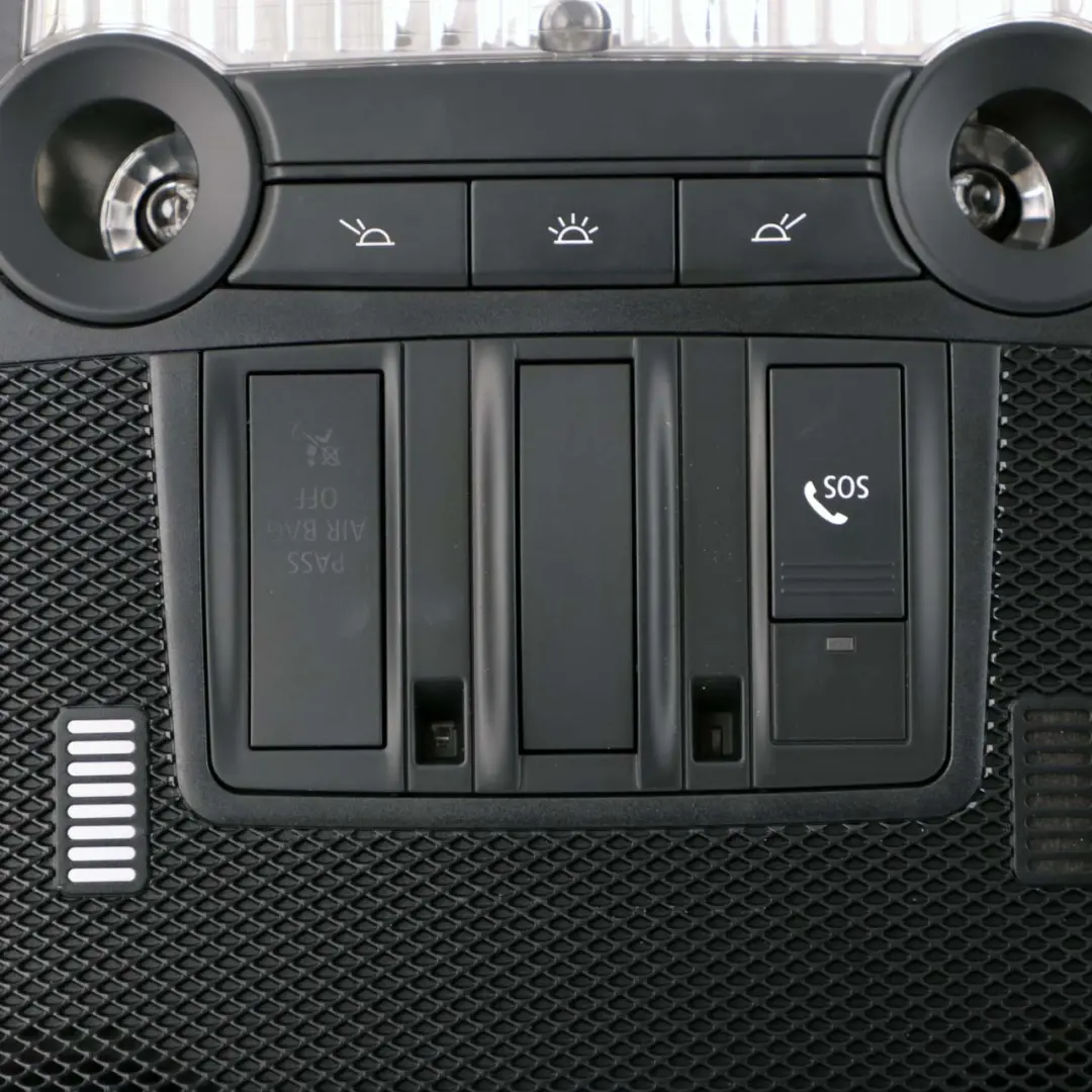 BMW X5 E70 X6 E71 Interrupteur d'éclairage intérieur de toit avant noir - SKU 9178158 - Numéro de pièce 9178158