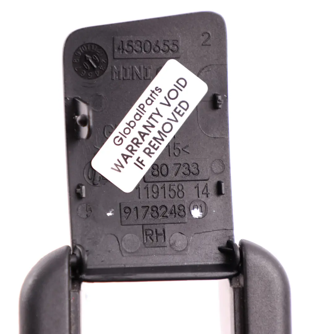  Housse Isofix Siège Arrière Gauche Droite Mini R55 R56 Noir Carbone - SKU 9178247-/-9178248 - Numéro de pièce 9178247