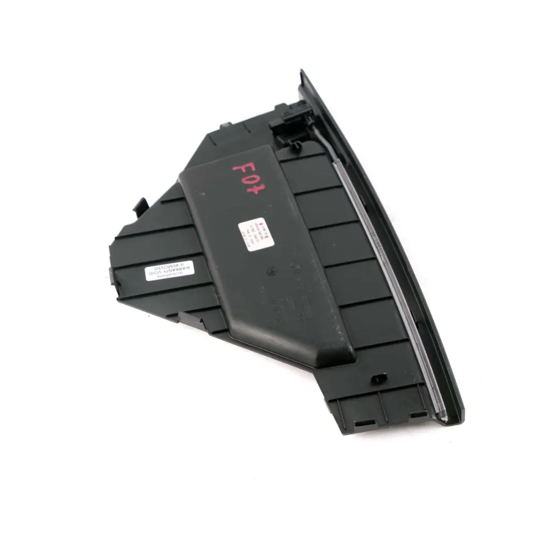 BMW F07 GT Console Centrale Sinistra Rivestimento Vassoio Inserto 9185172 - SKU 9178695 - Numero di parte 9178695