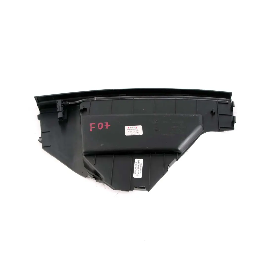 Couvercle de Console Centrale Gauche Plateau de Rangement 9185172 pour BMW F07 GT à propos du numéro de pièce 9178695 BMW F07 GT Couvercle de Console Centrale Gauche Plateau de Rangement 9185172 - SKU 9178695 - Numéro de pièce 9178695
