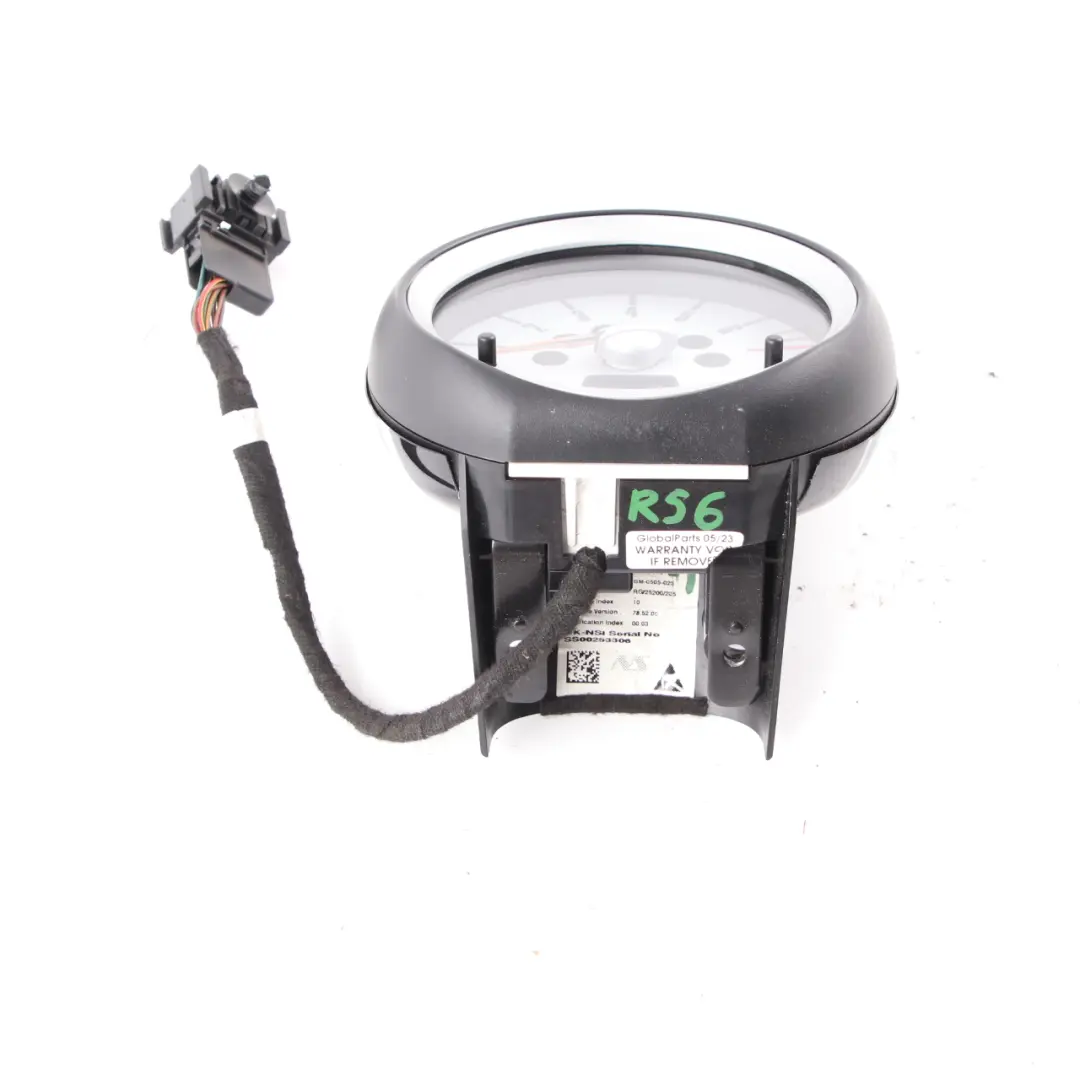 Tachometer Mini Cooper One R55 R56 R57 R60 Union Jack Rev Counter Gauge to with Part number 9178742 Tachometer Mini Cooper One R55 R56 R57 R60 Union Jack Rev Counter Gauge - SKU 9178742-1 - Part number 9178742