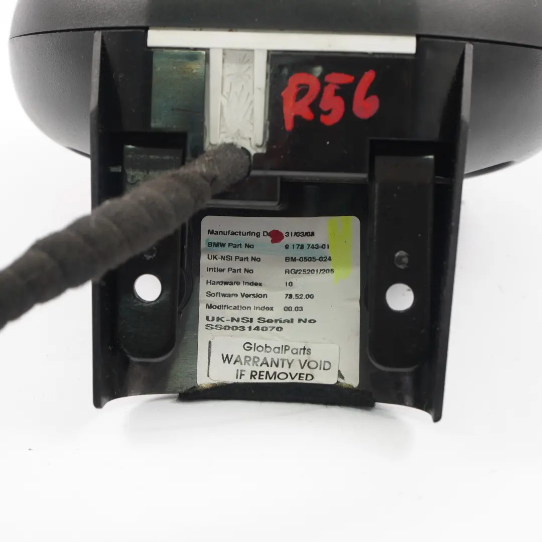Mini Cooper One R56 R57 R59 LCi Diesel REV COUNTER TACHOMETER GAUGE - SKU 9178743 - Numéro de pièce 62109178743
