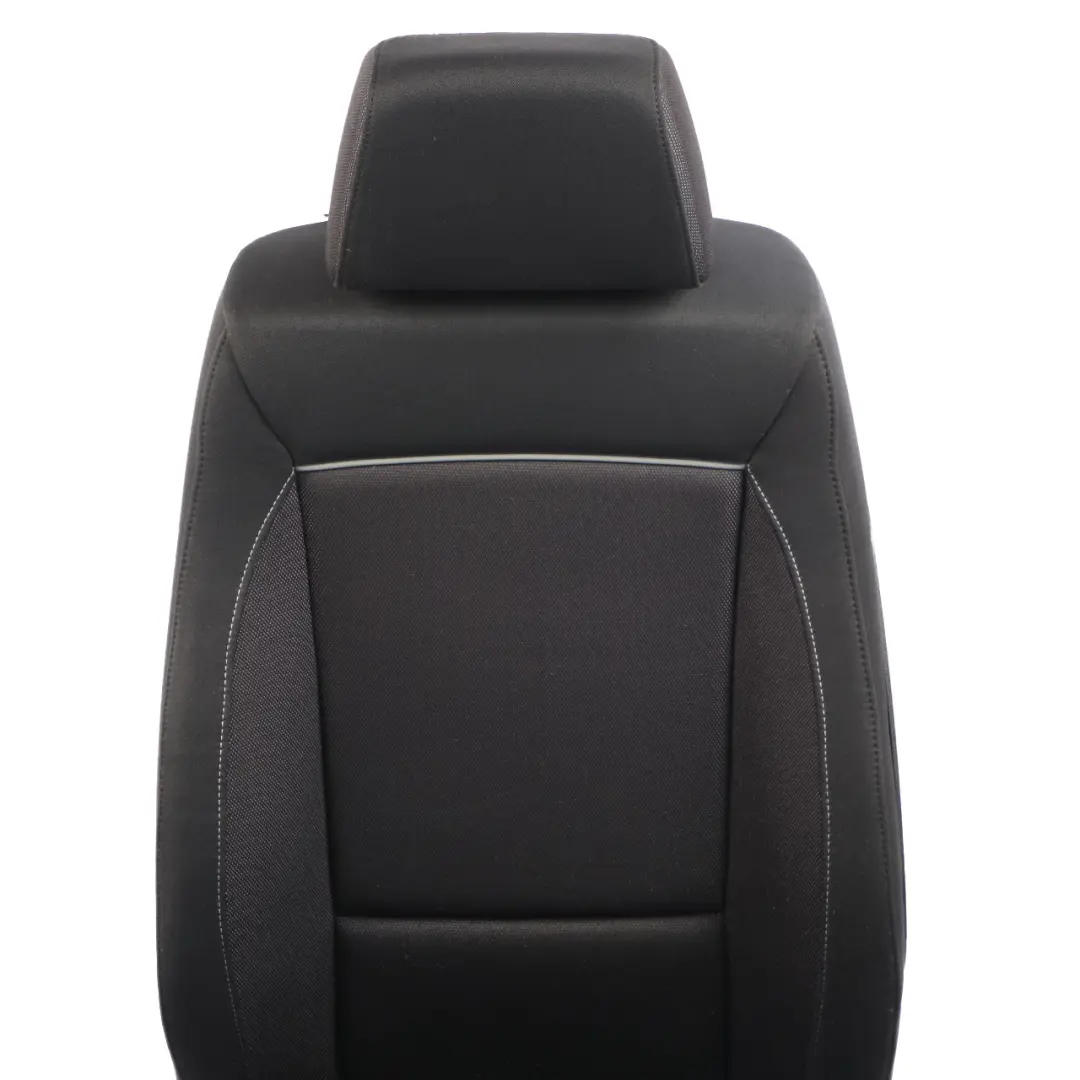 BMW E87 LCI Cloth Fabric Interior Seat Front Left N/S Network Anthracite - SKU 9179065-1 - Part number 9179065