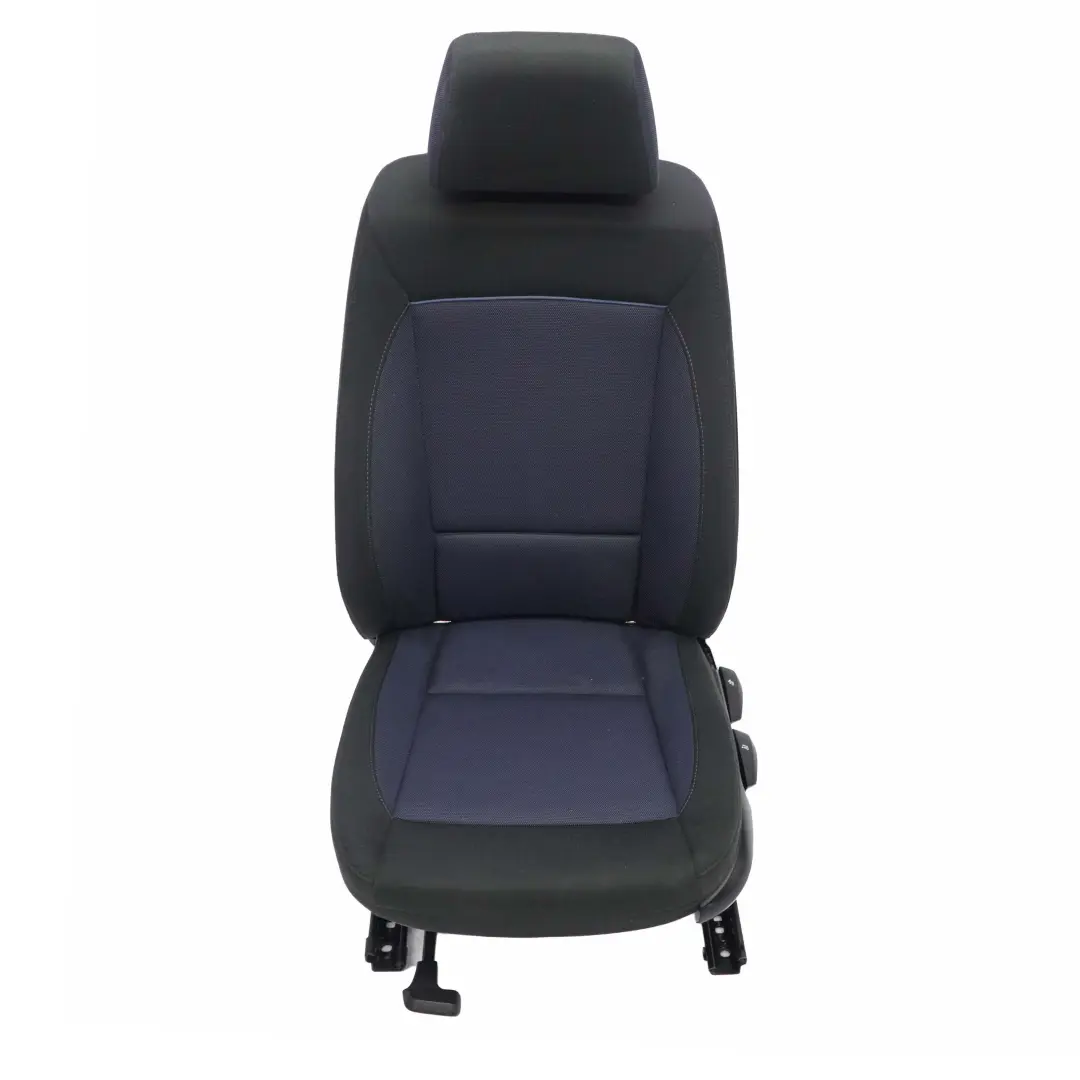 BMW E87 LCI Interior Tela Asiento Delantero Izquierdo con Airbag Azul Monaco - SKU 9179067 - Número de pieza 9179067