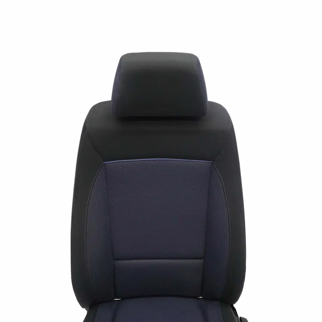 BMW E87 LCI Interior Tela Asiento Delantero Izquierdo con Airbag Azul Monaco - SKU 9179067 - Número de pieza 9179067