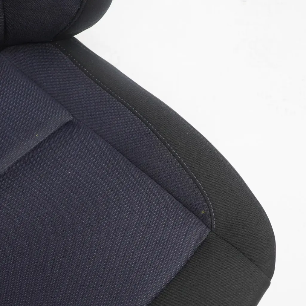 BMW 1 Series E87 LCI Cloth Interior Front Right Seat O/S with Airbag Monaco Blue - SKU 9179068 - Part number 9179068