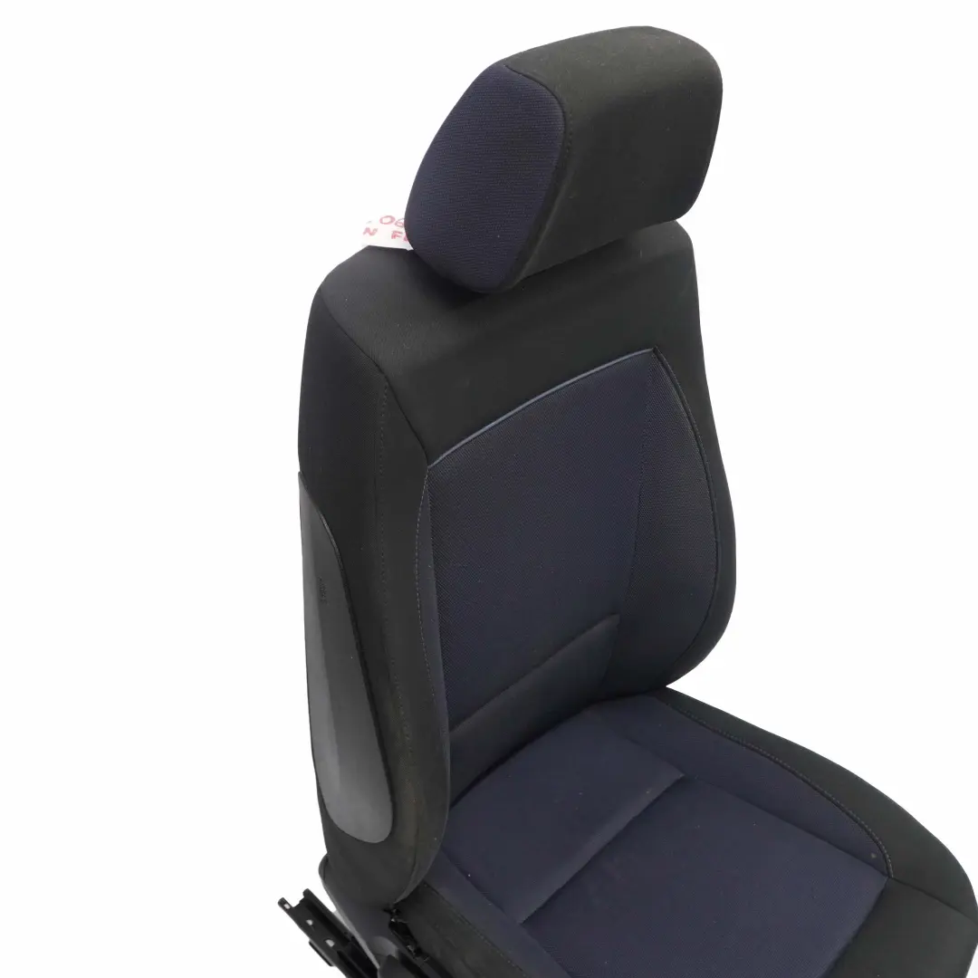 BMW 1 Series E87 LCI Cloth Interior Front Right Seat O/S with Airbag Monaco Blue - SKU 9179068 - Part number 9179068