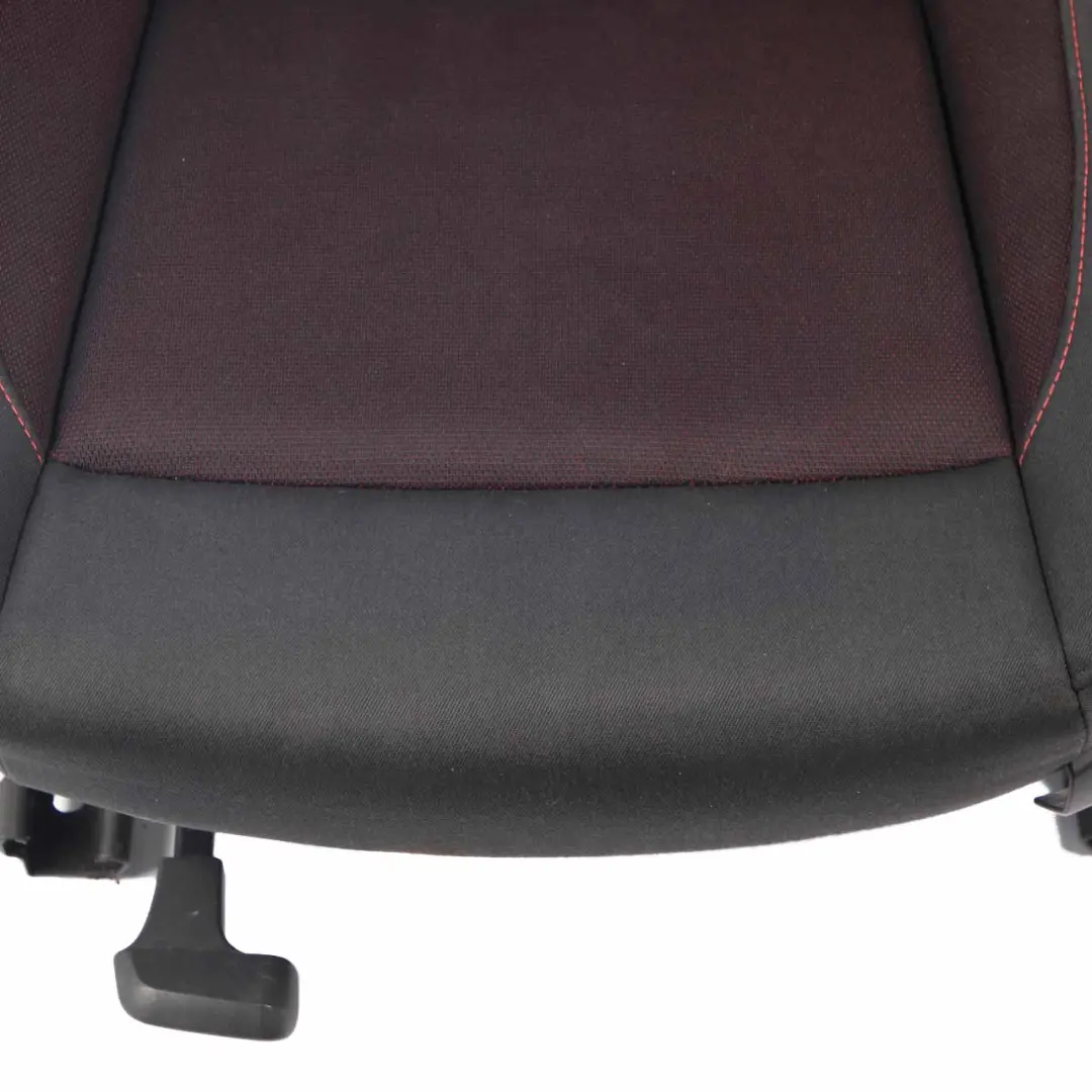  Front Seat BMW E87 LCI Heated Cloth Left N/S Fabric Network Cranberry Red Rot - SKU 9179069-1 - Part number 9179069