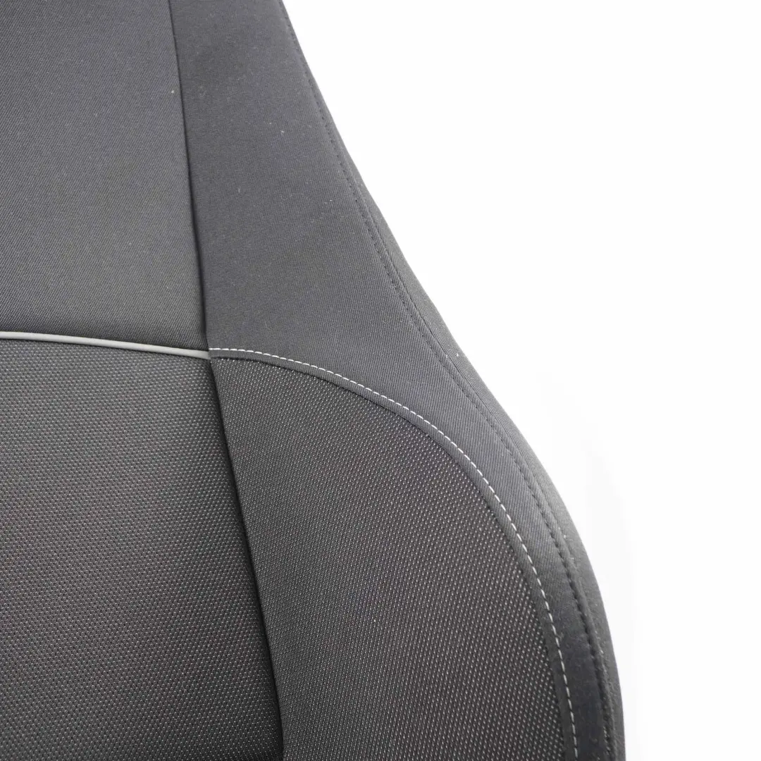 BMW E87 LCI Seat Backrest Front Left Sport Seat N/S Cover Cloth Fabric Network - SKU 9179129-3 - Part number 9179129