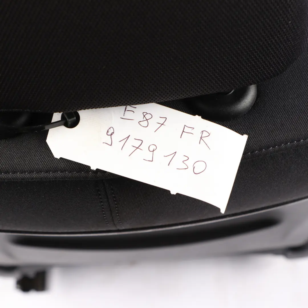 Front Right O/S Interior Fabric Network Anthracite to BMW E87 LCI M Sport Seat with Part number 9179130 BMW E87 LCI M Sport Seat Front Right O/S Interior Fabric Network Anthracite - SKU 9179130 - Part number 9179130