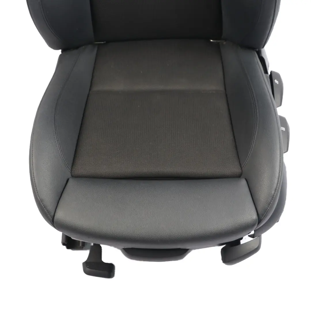 BMW E87 LCI Sport Vorderseite Vorne Links Sitz Stoff / Kunstleder Flashpoint - SKU 9179149-3 - Teilenummer 9179149