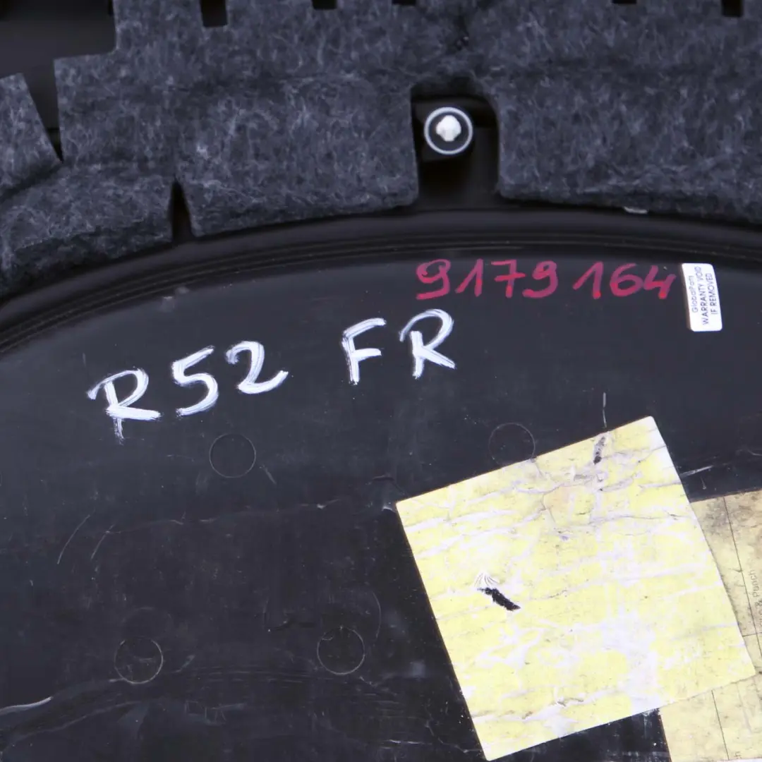 Front Right O/S Door Card Trim Panther Black Pepper White to Mini R50 R52 R53 with Part number 9179164 Mini R50 R52 R53 Front Right O/S Door Card Trim Panther Black Pepper White - SKU 9179164 - Part number 9179164