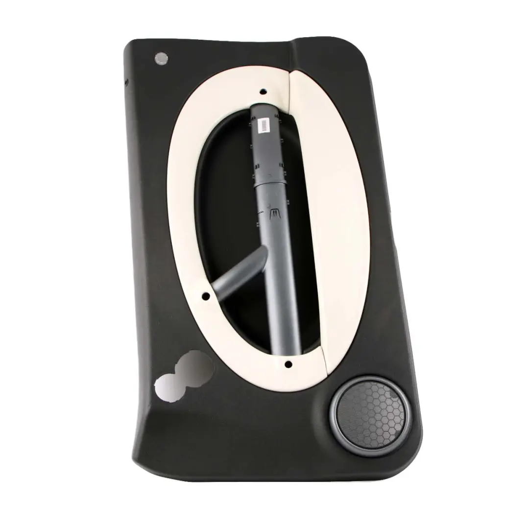 Front Right O/S Door Card Trim Panther Black Pepper White to Mini R50 R52 R53 with Part number 9179164 Mini R50 R52 R53 Front Right O/S Door Card Trim Panther Black Pepper White - SKU 9179164 - Part number 9179164