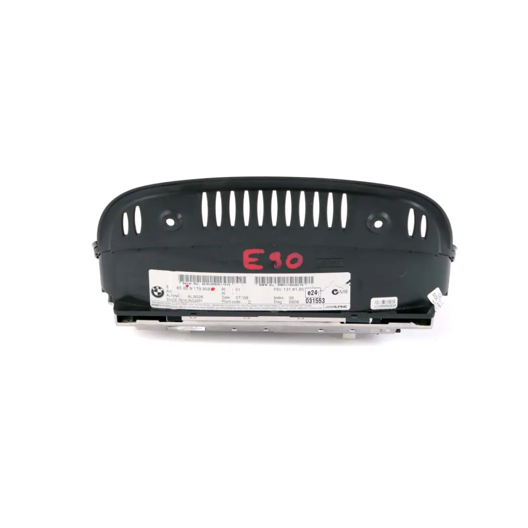 BMW E60 E61 E90 E91 Wyświetlacz Monitor Nawigacji - SKU 9179808 - Numer Części 9179808