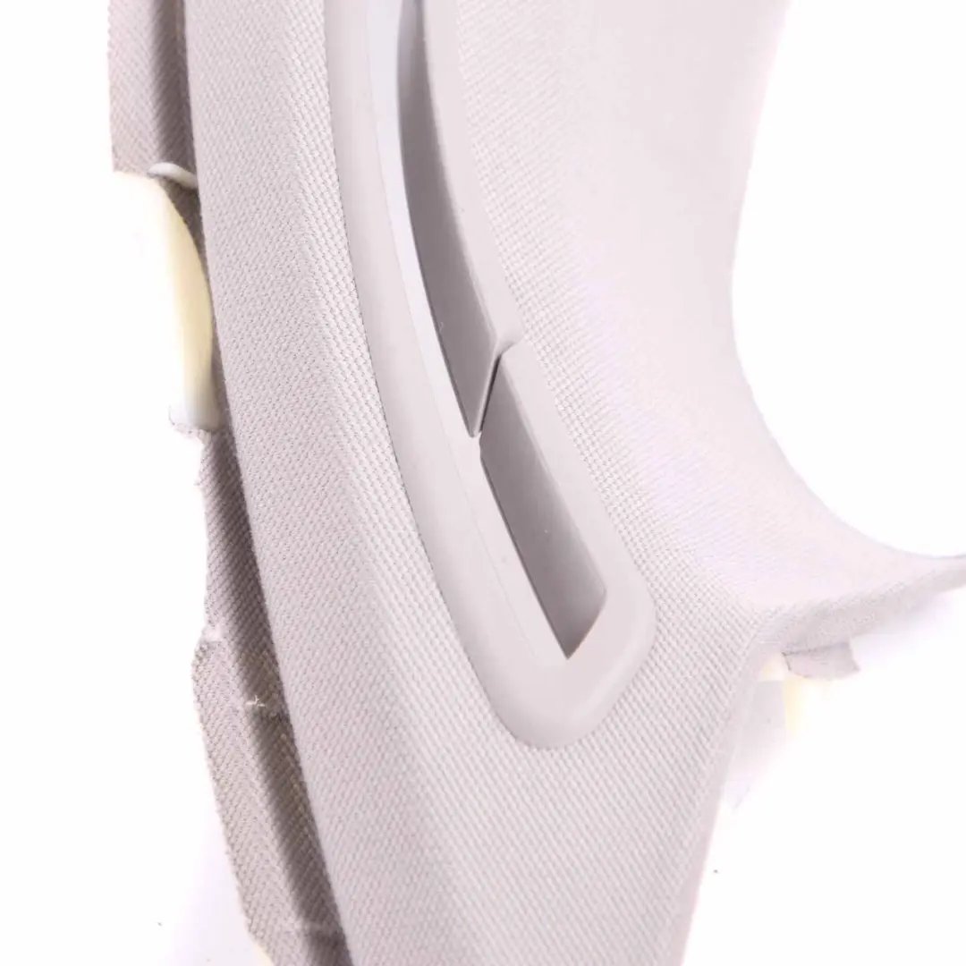 Trim Seatbelt Panel Left N/S Seat Belt Everest Grey to BMW F01 LCI Cover with Part number 9179855 BMW F01 LCI Cover Trim Seatbelt Panel Left N/S Seat Belt Everest Grey - SKU 9179855 - Part number 9179855
