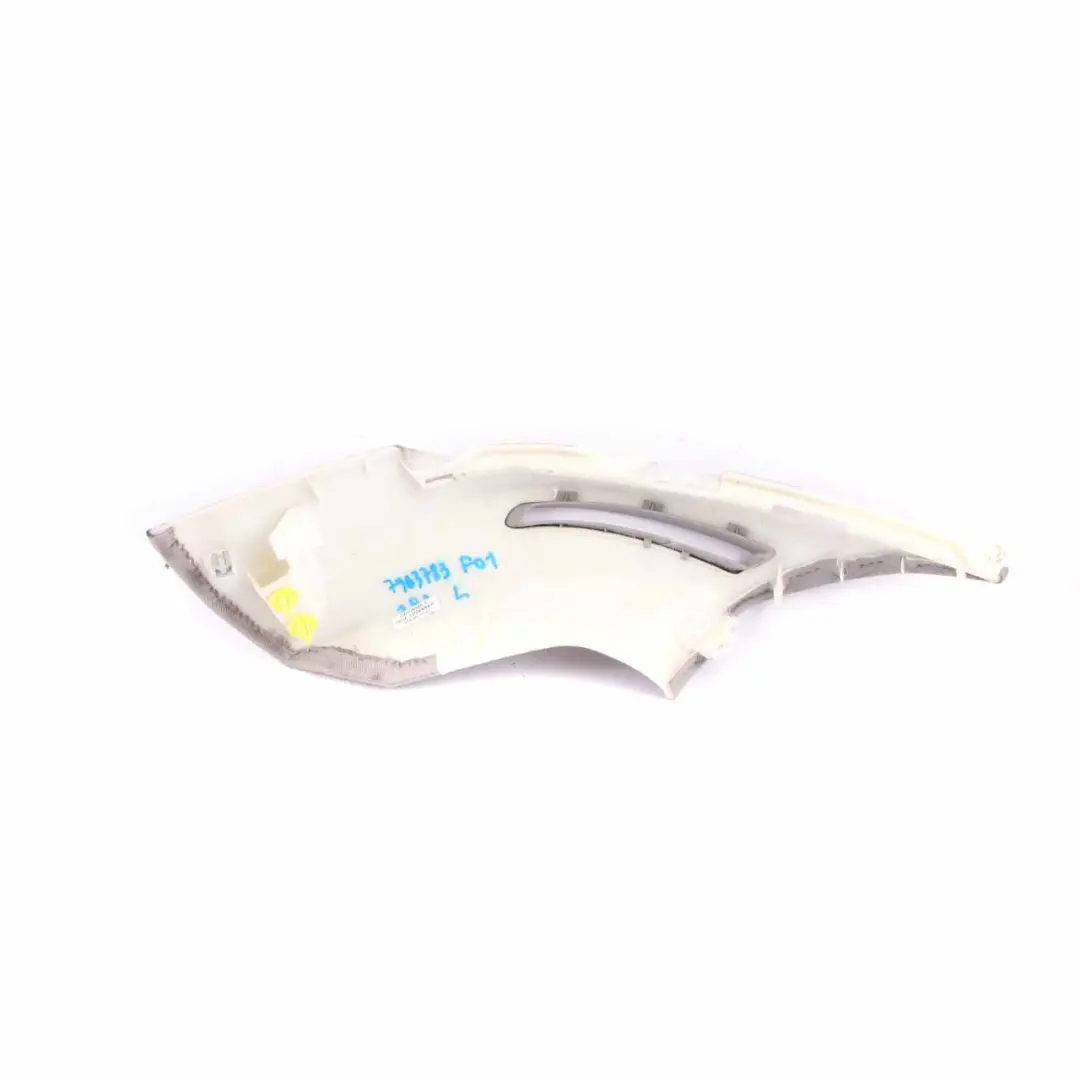 Trim Seatbelt Panel Left N/S Seat Belt Everest Grey to BMW F01 LCI Cover with Part number 9179855 BMW F01 LCI Cover Trim Seatbelt Panel Left N/S Seat Belt Everest Grey - SKU 9179855 - Part number 9179855