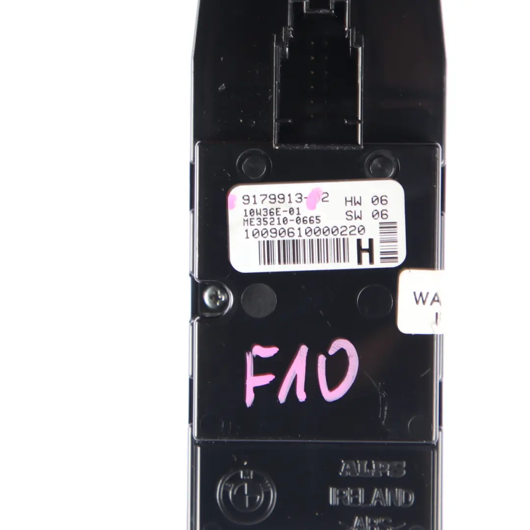 Fensterheberschalter Steuerung Power Fold Bedieneinheit für BMW F10 F11 mit Teilenummer 9179913 BMW F10 F11 Fensterheberschalter Steuerung Power Fold Bedieneinheit - SKU 9179913 - Teilenummer 9179913