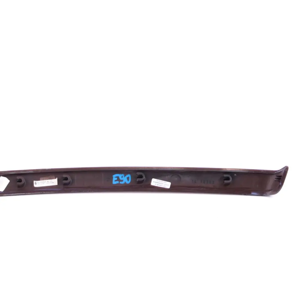Door Trim Strip BMW E90 E91 LCI Decor Front Left N/S Cover Burr Walnut to with Part number 9179965 Door Trim Strip BMW E90 E91 LCI Decor Front Left N/S Cover Burr Walnut - SKU 9179965 - Part number 9179965