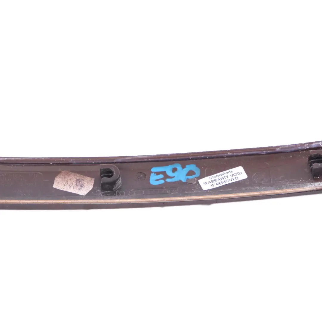  Door Trim Strip BMW E90 E91 LCI Decor Rear Right O/S Cover Burr Walnut - SKU 9179968 - Part number 9179968