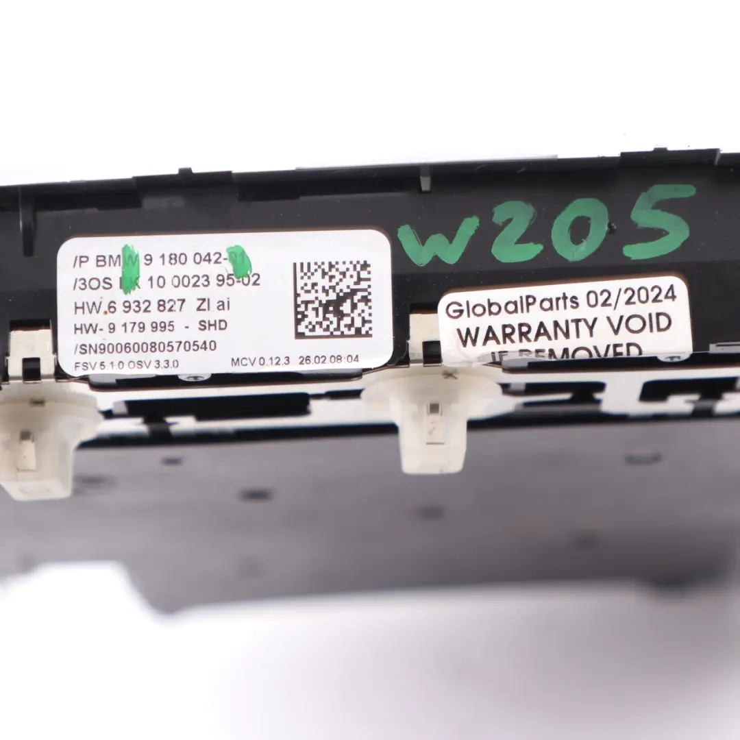 BMW E92 Roof Light Front Interior Reading Lamp Switch Panel Beige - SKU 9180042 - Part number 9180042