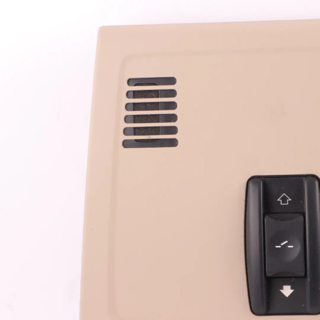 Roof Light Front Interior Reading Lamp Switch Panel Beige to BMW E92 with Part number 9180042 BMW E92 Roof Light Front Interior Reading Lamp Switch Panel Beige - SKU 9180042 - Part number 9180042