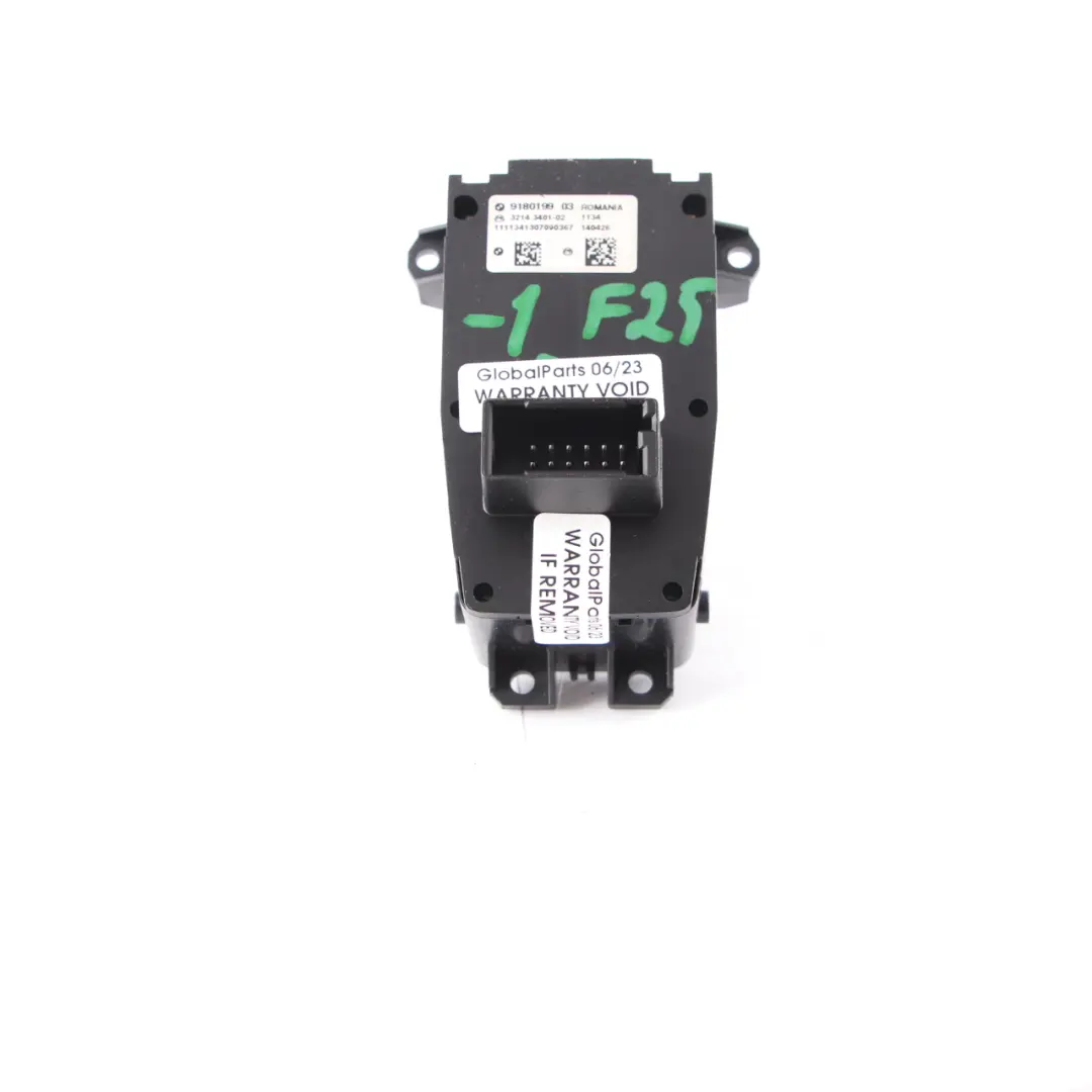  Switch Parking Brake BMW F10 F11 Button Switch Trim Black - SKU 9180199-1 - Part number 9180199