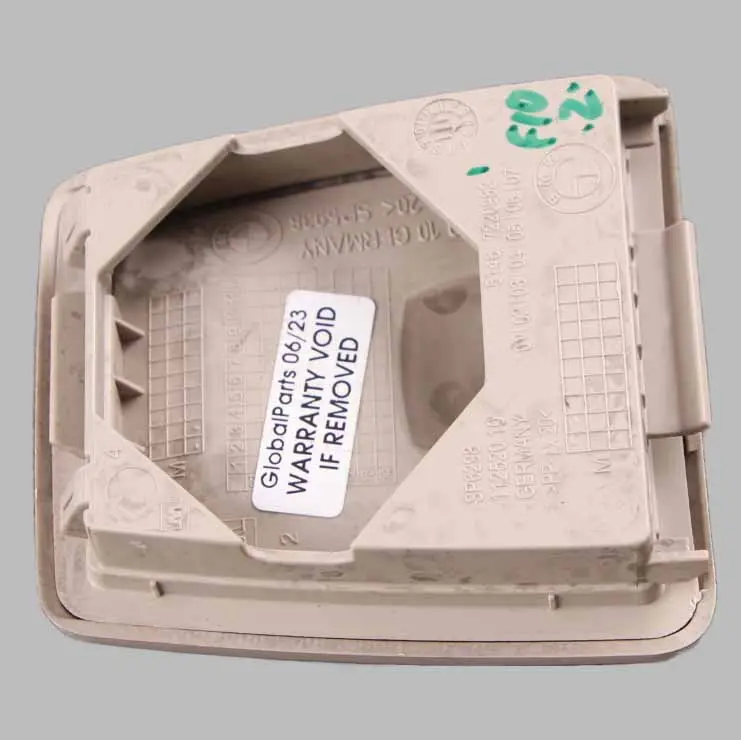  Isofix Abdeckung BMW F01 F10 Rücksitz Kindersicherung Verkleidung Beige 7220982 - SKU 9180238 - Teilenummer 9180238