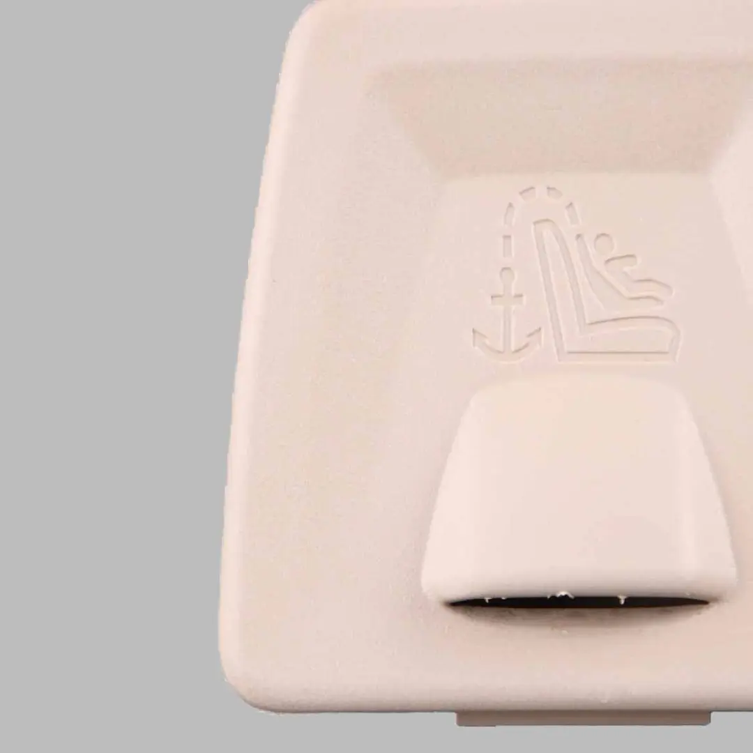  Isofix Abdeckung BMW F01 F10 Rücksitz Kindersicherung Verkleidung Beige 7220982 - SKU 9180238 - Teilenummer 9180238