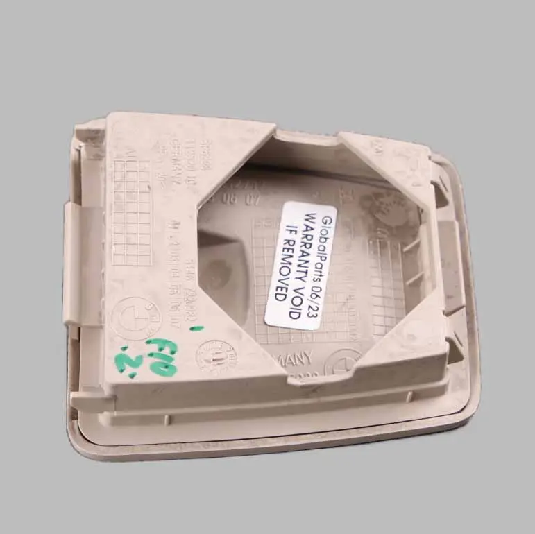  Isofix Abdeckung BMW F01 F10 Rücksitz Kindersicherung Verkleidung Beige 7220982 - SKU 9180238 - Teilenummer 9180238